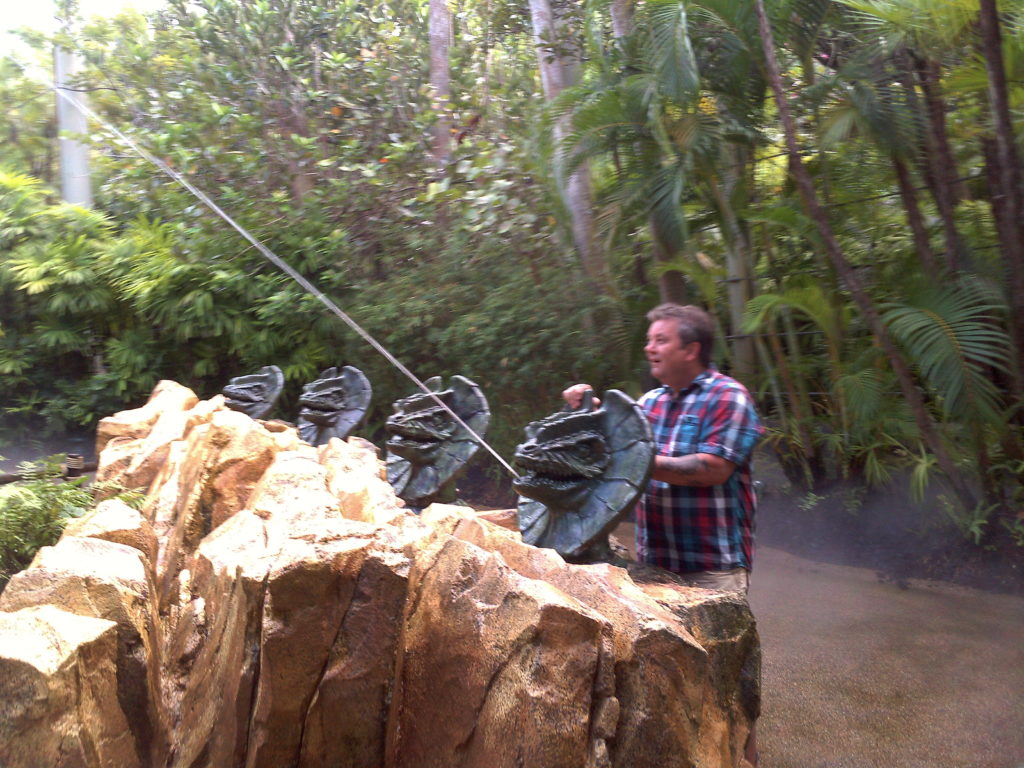 Water guns at Camp Jurassic, Universal Island's of Adventure