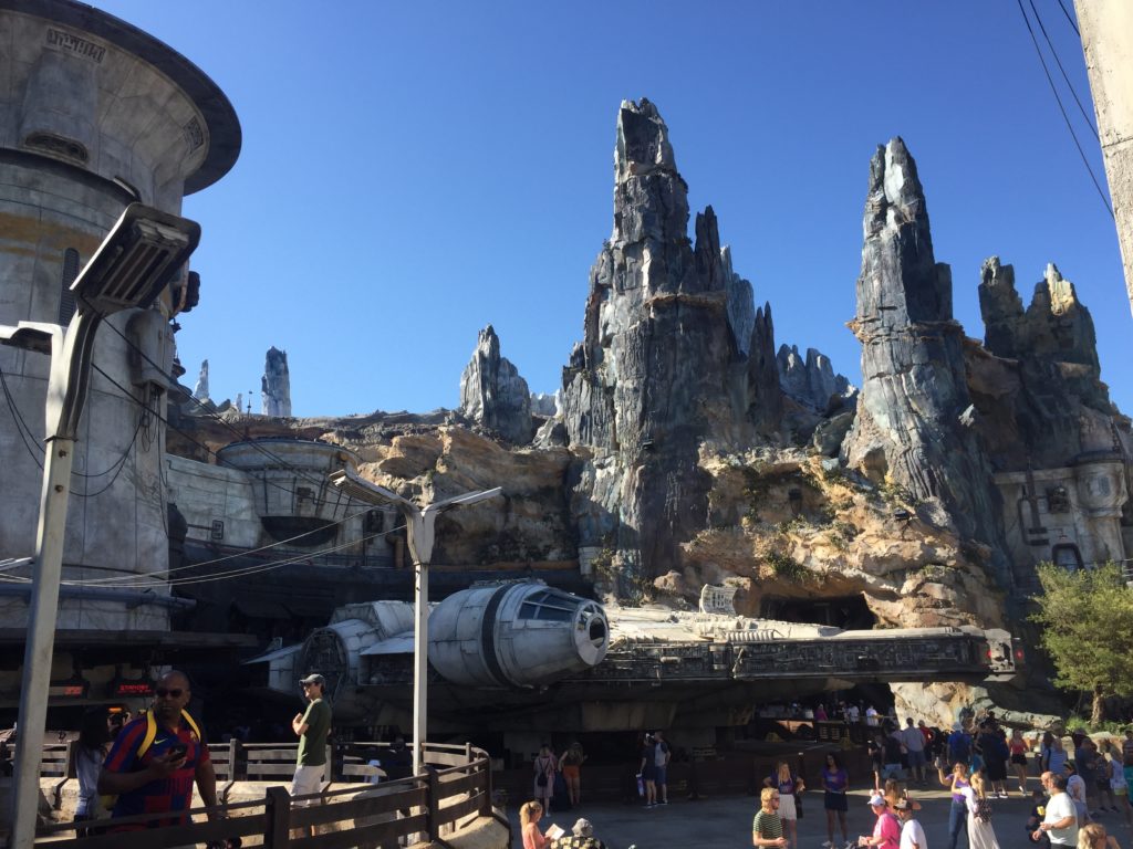 Millennium Falcon at Galaxy's edge- Disney's Hollywood Studios