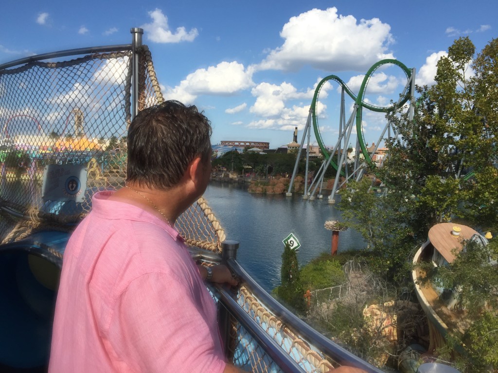 View from top of Me Ship Olive