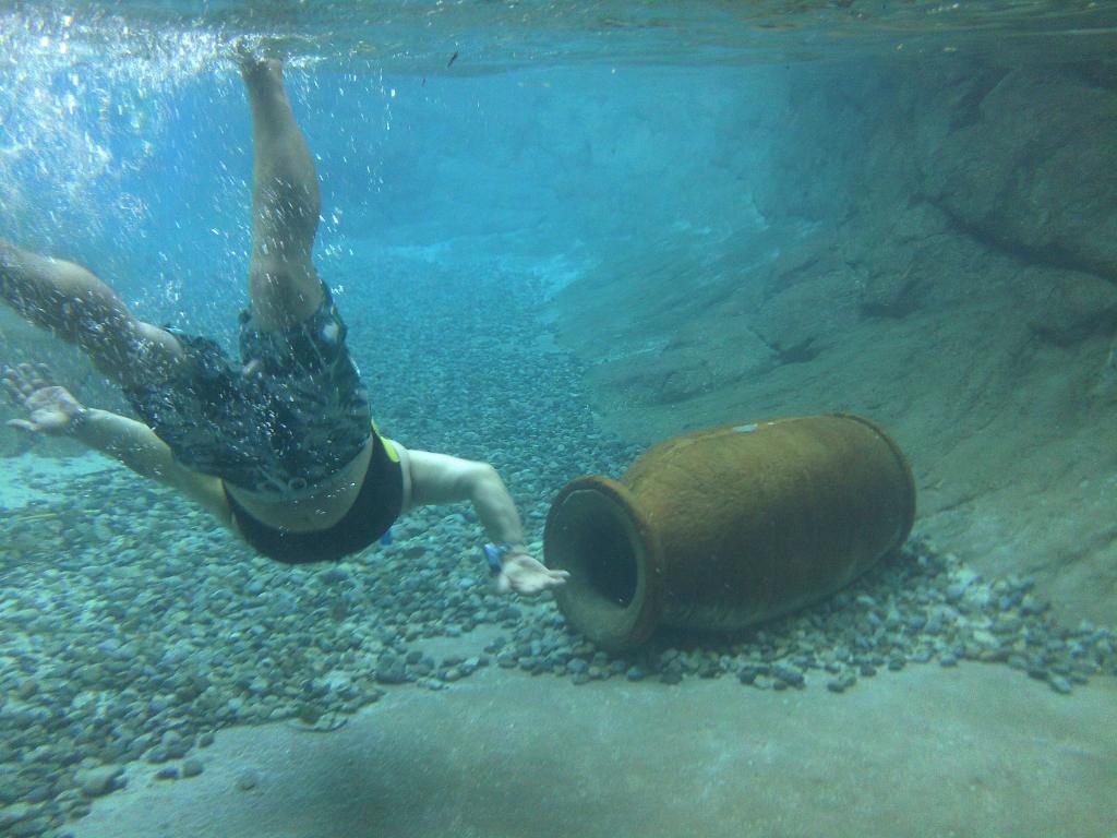 Snorkelling in the Wind Away River at Discovery Cove